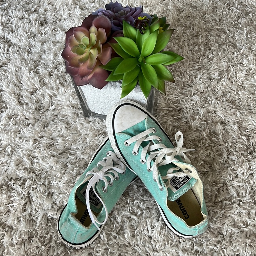 Mint Green Converse :)
